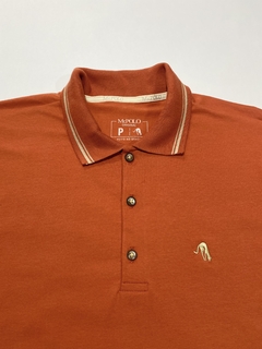 Camisa Gola Polo Confort Laranja 2488 - comprar online