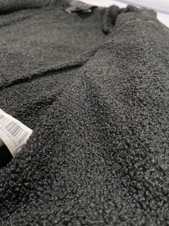 Jaqueta de Couro PU Com Camurça Preto 8221 - Mr.Polo