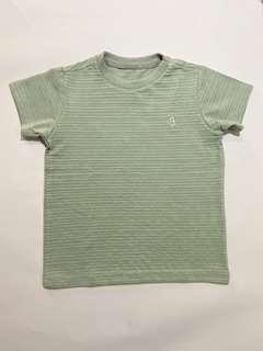 Camisa Gola Careca Bay Infantil Verde 1128