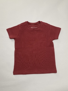 Camisa Gola Careca Lz Infantil Vermelho 1130
