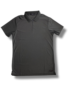 Camisa Gola Polo com Zíper de Poliamida Masculina Preta 2020 - comprar online
