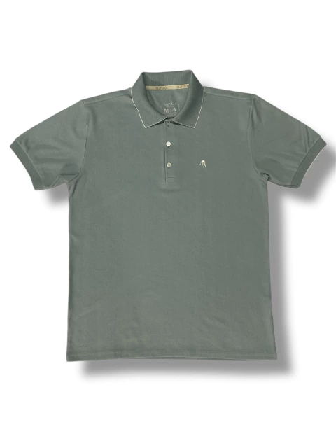 Camisa Polo Masculina Verde Água 2042 - comprar online