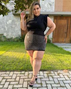 BLUSA PLUS SIZE ESTILO MUSCLE TEE RITA - comprar online