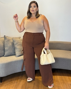 Imagem do BODY PLUS SIZE ALÇA FRANZIDA MEL