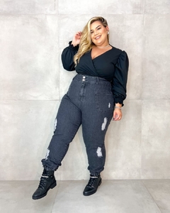 Imagem do CALÇA JOGGER JEANS PLUS SIZE RAISSA