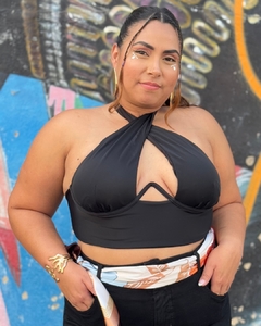 CROPPED PLUS SIZE ESTRUTURADO ALANA - loja online