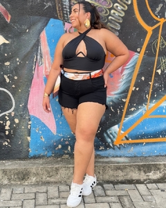 CROPPED PLUS SIZE ESTRUTURADO ALANA na internet