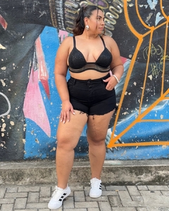 CROPPED PLUS SIZE PAETE LUNA - comprar online