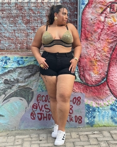 CROPPED PLUS SIZE PAETE LUNA na internet