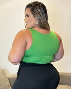 CROPPED PLUS SIZE POLIAMIDA CLARA na internet