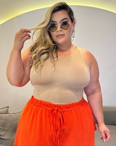 CROPPED PLUS SIZE POLIAMIDA CLARA na internet