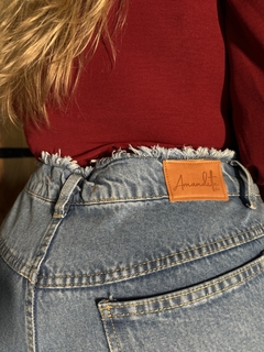 SHORT JEANS PLUS SIZE CÓS DESFIADO TINA - loja online