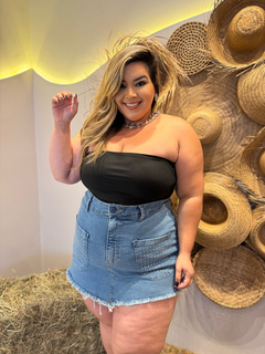 SHORT SAIA JEANS PLUS SIZE ANITTA na internet