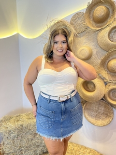 SHORT SAIA JEANS PLUS SIZE ANITTA - comprar online