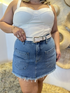 SHORT SAIA JEANS PLUS SIZE ANITTA