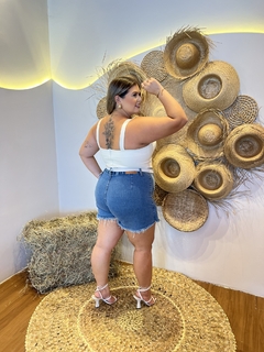 SHORT SAIA JEANS PLUS SIZE ANITTA - loja online