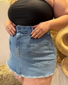 SHORT SAIA JEANS PLUS SIZE ANITTA