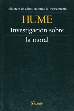 INVESTIGACION SOBRE LA MORAL