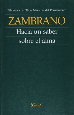 HACIA UN SABER SOBRE EL ALMA