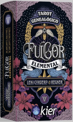 TAROT GENEALOGICO FULGOR ELEMENTAL. CARTAS + LIBRO