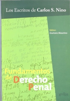 FUNDAMENTOS DEL DERECHO PENAL