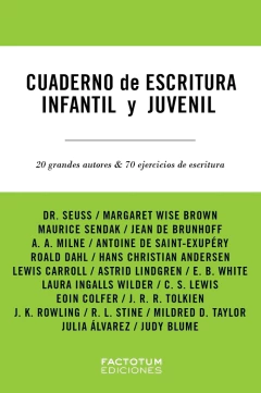 CUADERNO DE ESCRITURA INFANTIL Y JUVENIL