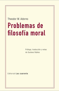 PROBLEMAS DE FILOSOFIA MORAL