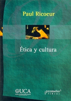 ETICA Y CULTURA - comprar online
