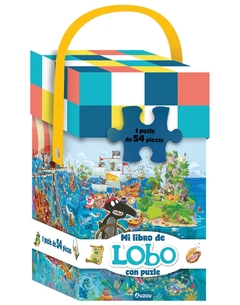 LOBO QUE SOÑABA CON EL OCEANO, EL. MI LIBRO DE LOBO CON PUZZLE