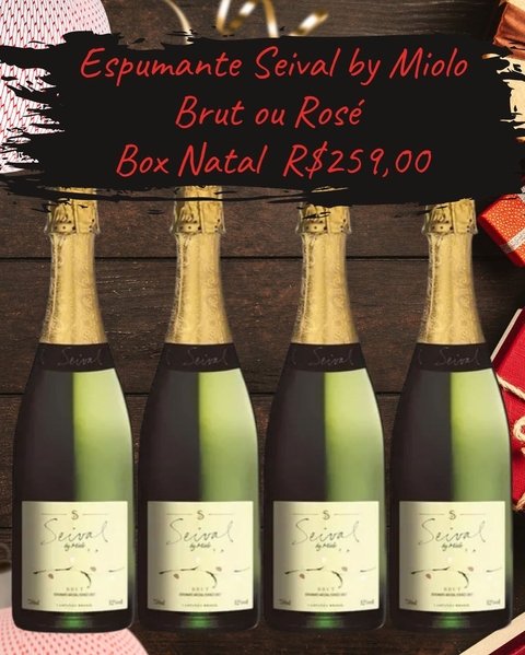 Box Eapumante Brut Seival by Miolo