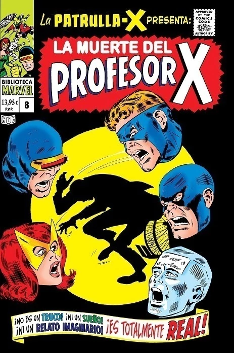 BIBLIOTECA MARVEL LA PATRULLA-X # 08 DE 1968