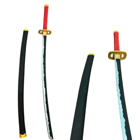 KATANA JUJUTSU KAISEN - YUTA ROJA (MADERA 80 CM)