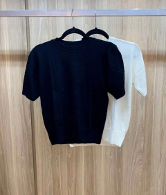 Tricot Modal Manga Curta - Dress2shine