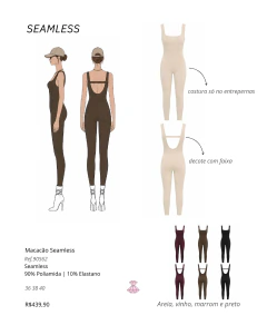 Macacão Seamless - comprar online