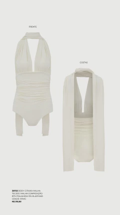 Body Com Faixa Malha - Dress2shine