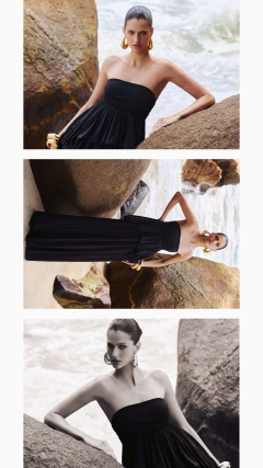 Vestido Longo Sem Alças - Dress2shine