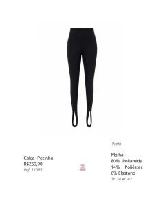 Calça Pézinho - comprar online