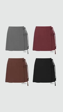 SAIA C/ FORRO SHORTS AMARRAÇOES