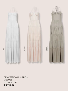 Vestido Midi Frida na internet