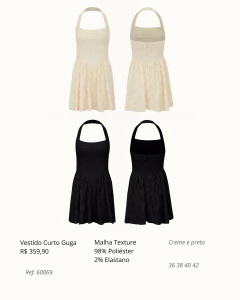 Vestido Curto Guga - Dress2shine