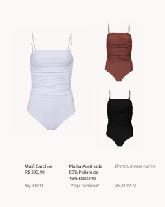 Maiô Caroline na internet