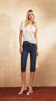 Calça Jeans Corsário