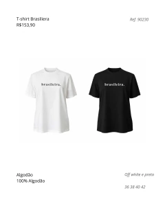 T-shirt Brasileira na internet