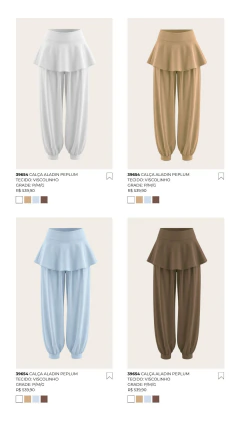 Calça Aladin Peplum - comprar online