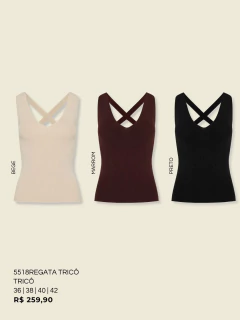 Regata Tricô na internet