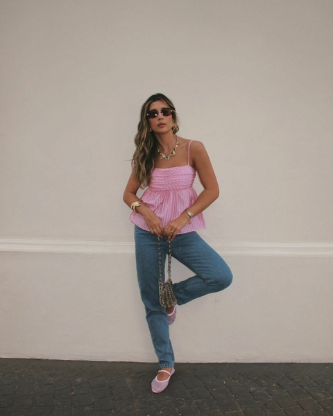 Calça Mom Jeans