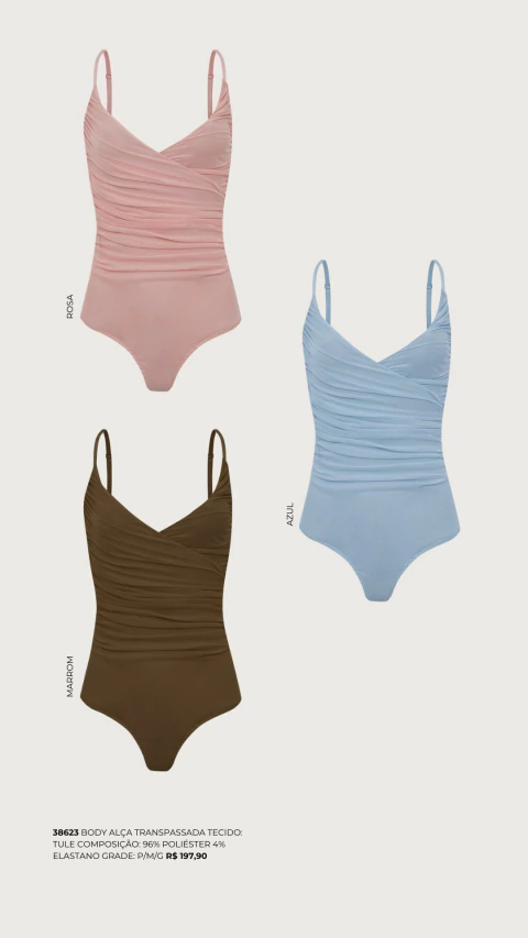 Body Alça Transpassada