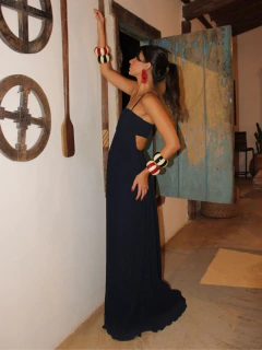 Vestido Plissado Fabi