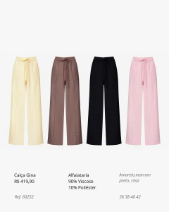 Calça Gina na internet