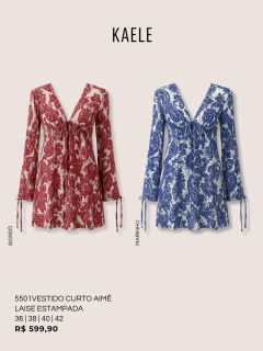 Vestido Curto Aimê - comprar online